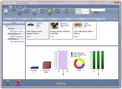 Antiques Inventory Software