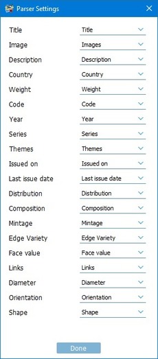 web settings