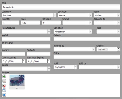 inventory organizer
