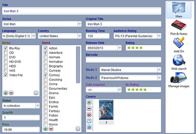 movies database