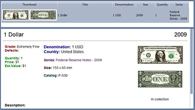 paper money collecting 1